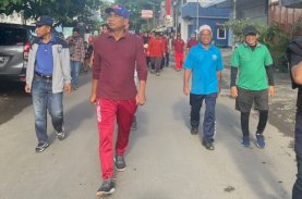 Rudianto Lallo Jalan Sehat Bareng Keluarga Besar Muhammadiyah