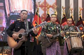 Kado Spesial Tenri Betta Perkusi di HUT Korps Brimob Polri Ke-77