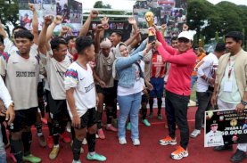 Onang FC Juara Wali Kota Cup V, Danny Pomanto: Terima Kasih