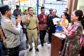 Danny Pomanto Bersama Forkopimda Pantau Pengamanan Natal