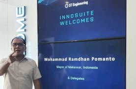 Danny Pomanto Jajaki Kerja Sama Smart City dengan ST Engineering Singapura