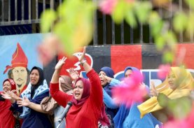 Diskominfo Makassar Dokumentasi Lorong Wisata Sambil Games Bareng IRT
