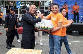 Danyon Brimob Bone Beri Kejutan di HUT BRI Ke-127