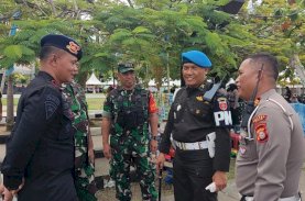 Brimob Bone Kawal Kunker Wapres di Wajo