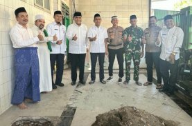 Rudianto Lallo Siap Kawal Renovasi Masjid Ihyatul Jamaah Lembo