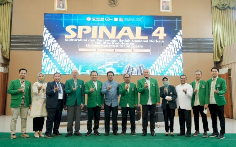 SPINAL. IKA FK UMI Makassar sukses mengadakan Silaturahmi dan Pertemuan Ilmiah Nasional Berkala (SPINAL) 4, 23-25 Desember 2022. foto: istimewa