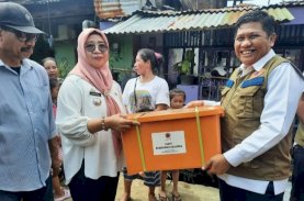 Kebakaran di Jl Nuri Makassar, Gubernur Sulsel: Tim Telah Salurkan Bantuan Logistik