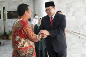 Gubernur Sulsel Hadiri Pelantikan Prof Arif Satria sebagai Rektor IPB