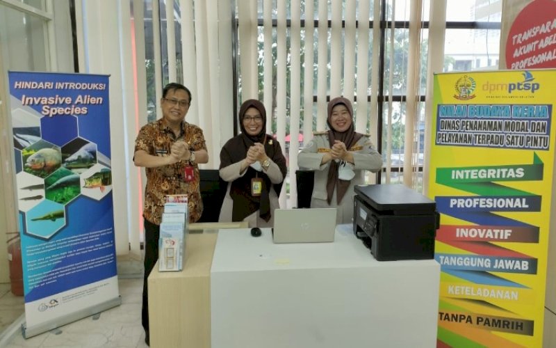 Layanan MPM DPMPTSP Provinsi Sulsel. foto: istimewa