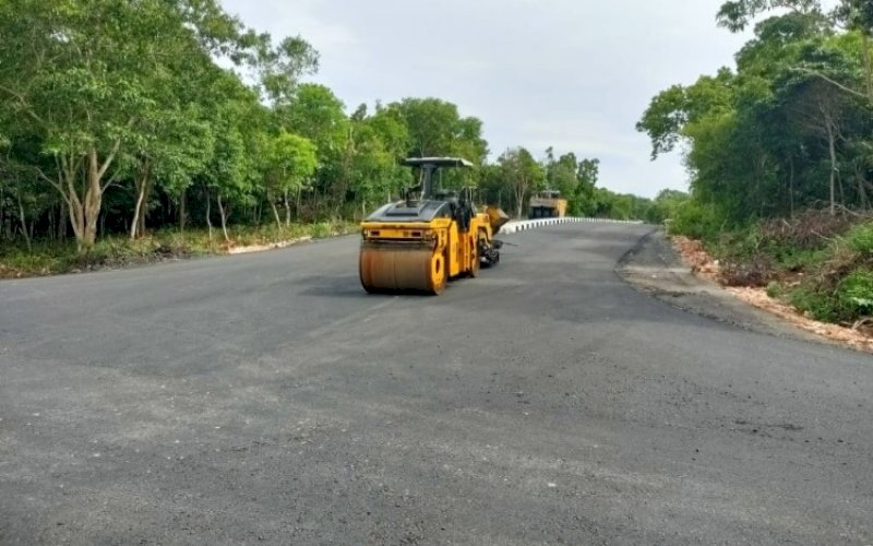 Ruas Batu Tongkarayya-Goa Passea di Kabupaten Bulukumba. foto: istimewa