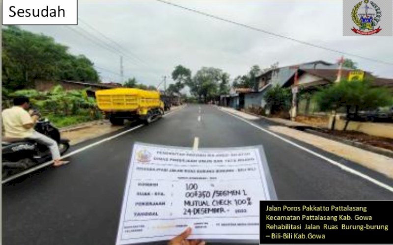 Ruas Jalan Burung-burung-Bili-bili. foto: istimewa