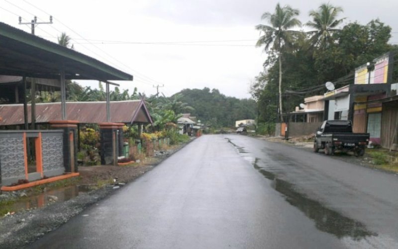Ruas Jalan Pekkae-Takkalalla dalam tahap konstruksi pengerjaan. foto: istimewa