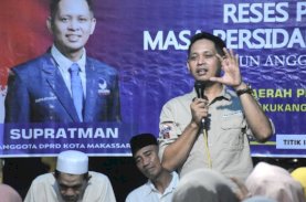 Supratman Siap Kawal Aspirasi Warga Antang Terkait Pembenahan Infrastruktur