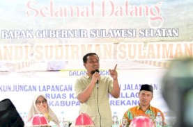 Kunjungan Lapangan di Ruas Jalan Kabere, Gubernur Sulsel: Alhamdulillah, 90 Persen Rampung yang Rusak Berat