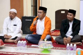 Silaturahmi di Ponpes Ibnu Qayyim, Danny Pomanto Gaungkan Jagai Anakta’