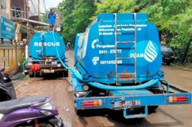 Perumda Air Minum Makassar Penuhi Kebutuhan Posko Bencana Banjir