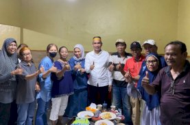 Rudianto Lallo Silaturahmi dengan Tokoh Masyarakat Mariso, Didoakan Jadi Wali Kota Makassar