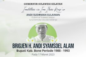 Gubernur Sulsel Turut Berduka Atas Meninggalnya Andi Sjamsoel Alam
