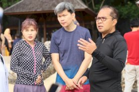 Danny Pomanto Perkenalkan Keindahan Pulau Samalona ke Singapore Cooperation Enterprise