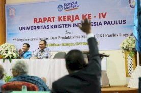 Danny Pomanto Sharing Cara Majukan Makassar Lewat Inovasi Lorong Wisata-Metaverse di Raker UKI Paulus&nbsp;