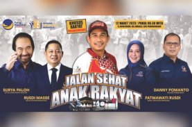 Warga Panakkukang Sangat Antusias Ikuti Jalan Sehat Anak Rakyat, 20 Ribu Kupon Habis