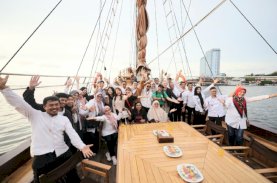 Peserta Workshop dan Trainer Temasek Foundation SCE Wisata Kapal Pinisi