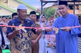 Rudianto Lallo Resmikan TK Islam Ah-Zahra di Kampung Kera-kera