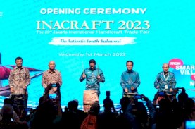 Karya Perajin Toraja Raih Penghargaan Kerajinan Tenun Terbaik di Inacraft 2023