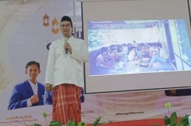 Andi Amran Sulaiman Semangati Pemuda di Bukber KNPI Sulsel