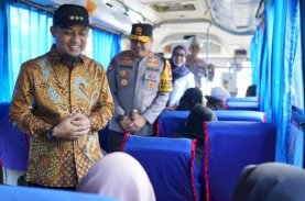 Mudik Gratis Andalan, Pemudik Sampaikan Terima Kasih ke Gubernur Sulsel