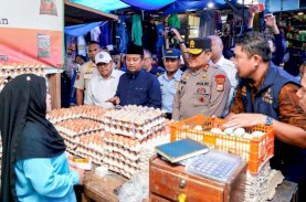 Gubernur Sulsel Sidak Pasar Pastikan Harga dan Ketersedian Bahan Pokok
