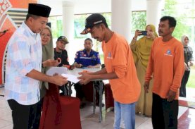 Andi Utta Beri THR Tim Kendali Banjir&nbsp;