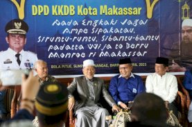 Halalbihalal KKDB Makassar, Danny Pomanto Ajak Warga Barru Ikuti Program Jagai Anakta’