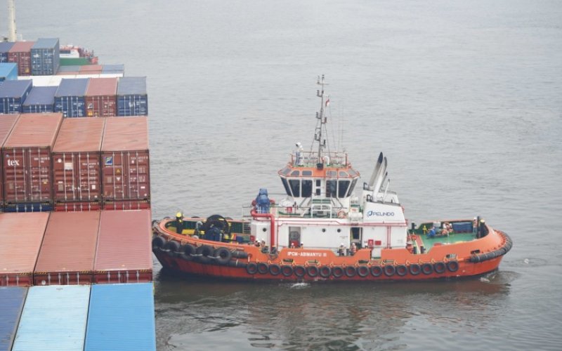 PELAYANAN. Subholding PT Pelindo Jasa Maritim (SPJM) mengoptimalkan layanan menghadapi 'Peak Season' Idulfitri 1444 Hijriah/2023 Masehi. foto: istimewa