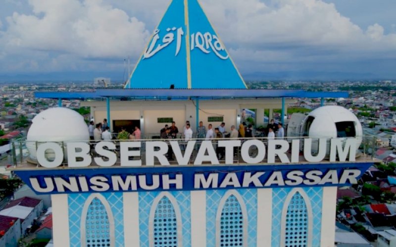 Observatorium Unismuh Makassar. foto: istimewa