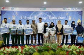 Pelindo Berbagi Ramadan Beri Santunan kepada Anak Yatim Piatu