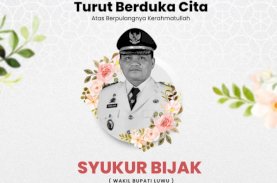 Danny Pomanto: Pemkot dan Masyarakat Makassar Berduka Atas Meninggalnya Syukur Bijak