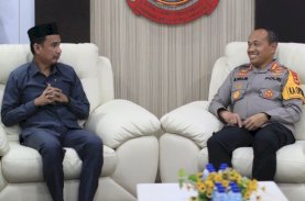 Kapolrestabes Temui Ketua DPRD Makassar