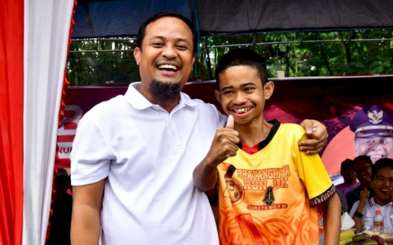 Andi Sudirman Sulaiman-Lionel Messi Lullung. foto: istimewa