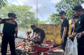 Brimob Bone Geruduk Pasar Sentral Palakka, Berikut Ini Targetnya