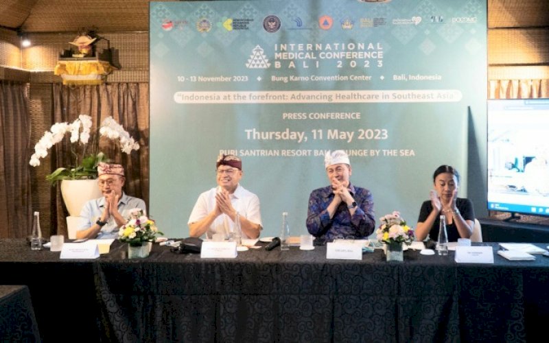 IMC. International Medical Conference (IMC) 2023 akan dilaksanakan di Bung Karno Convention Centre, Sanur, Bali, 10-13 November 2023 mendatang. foto: istimewa