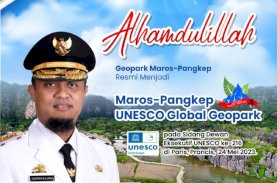 Geopark Maros Pangkep Resmi Diakui UNESCO, Gubernur Sulsel: Alhamdulillah