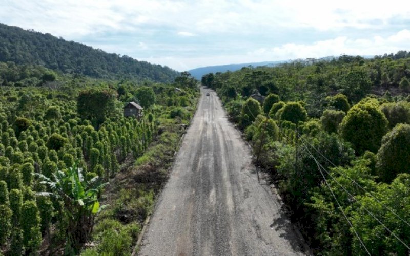 Ruas Jalan Ussu-Nuha-Beteleme. foto: istimewa