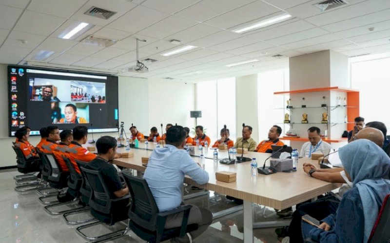 WORKSHOP. Subholding PT Pelindo Jasa Maritim (SPJM) menggelar workshop bagi awak kapal selama tiga hari di Surabaya, Jawa Timur, 2 hingga 4 Mei 2023. foto: istimewa