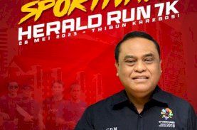 Syafruddin Bakal Lepas 1.000 Runners Herald Run 7K