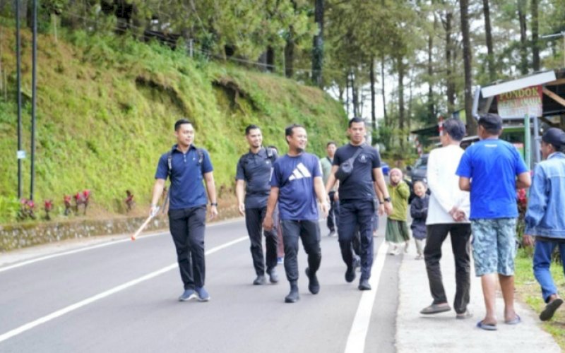 Gubernur Sulsel Nikmati Sejuknya Malino