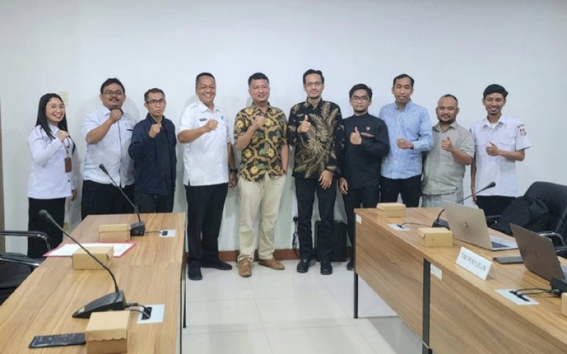 FORUM DISKUSI. Balitbangda Kota Makassar menggelar Forum Diskusi tentang ICP di Ruang Rapat Sekda, Gedung Balai Kota Makassar, Rabu (7/6/2023). foto: istimewa