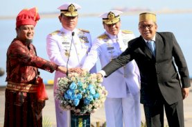 Panglima TNI, KSAL, dan Danny Pomanto Bersama-sama Membuka MNEK 2023