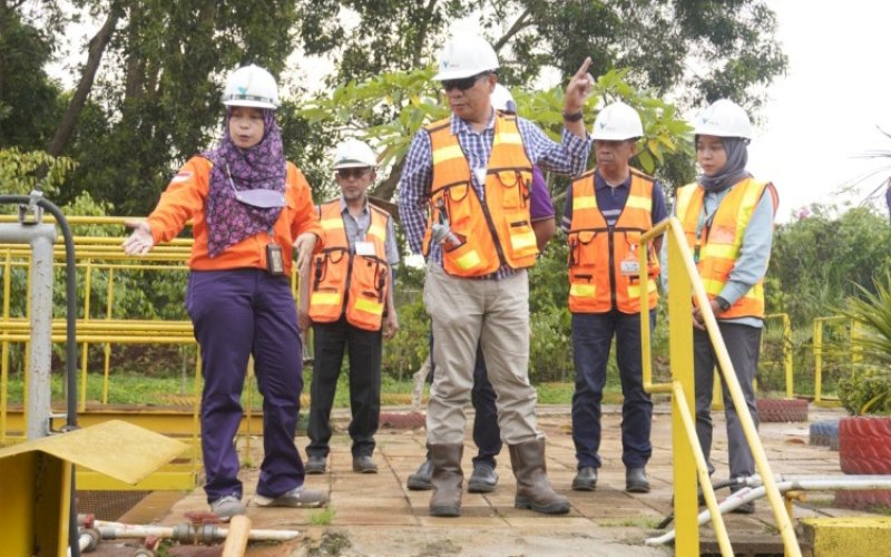 KUNJUNGAN. Sejumlah pejabat Pemkab Morowali mengunjungi PT Vale Indonesia Tbk Blok Sorowako, Luwu Timur, selama dua hari, Senin-Selasa (19-20/6/2023). foto: istimewa