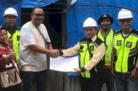 Pemprov Sulsel Rehab 13 RTLH di Pulau Barrang Lompo
